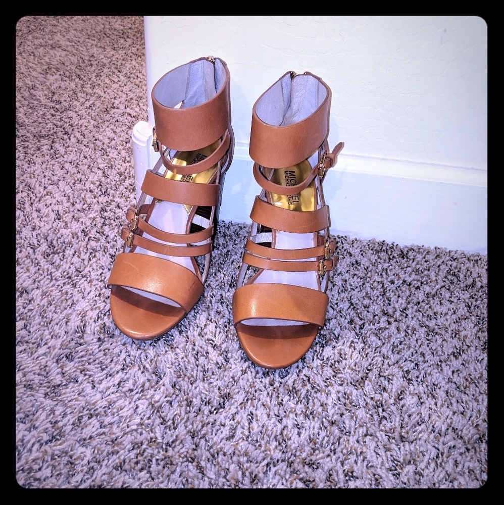 Michael kors strappy heels